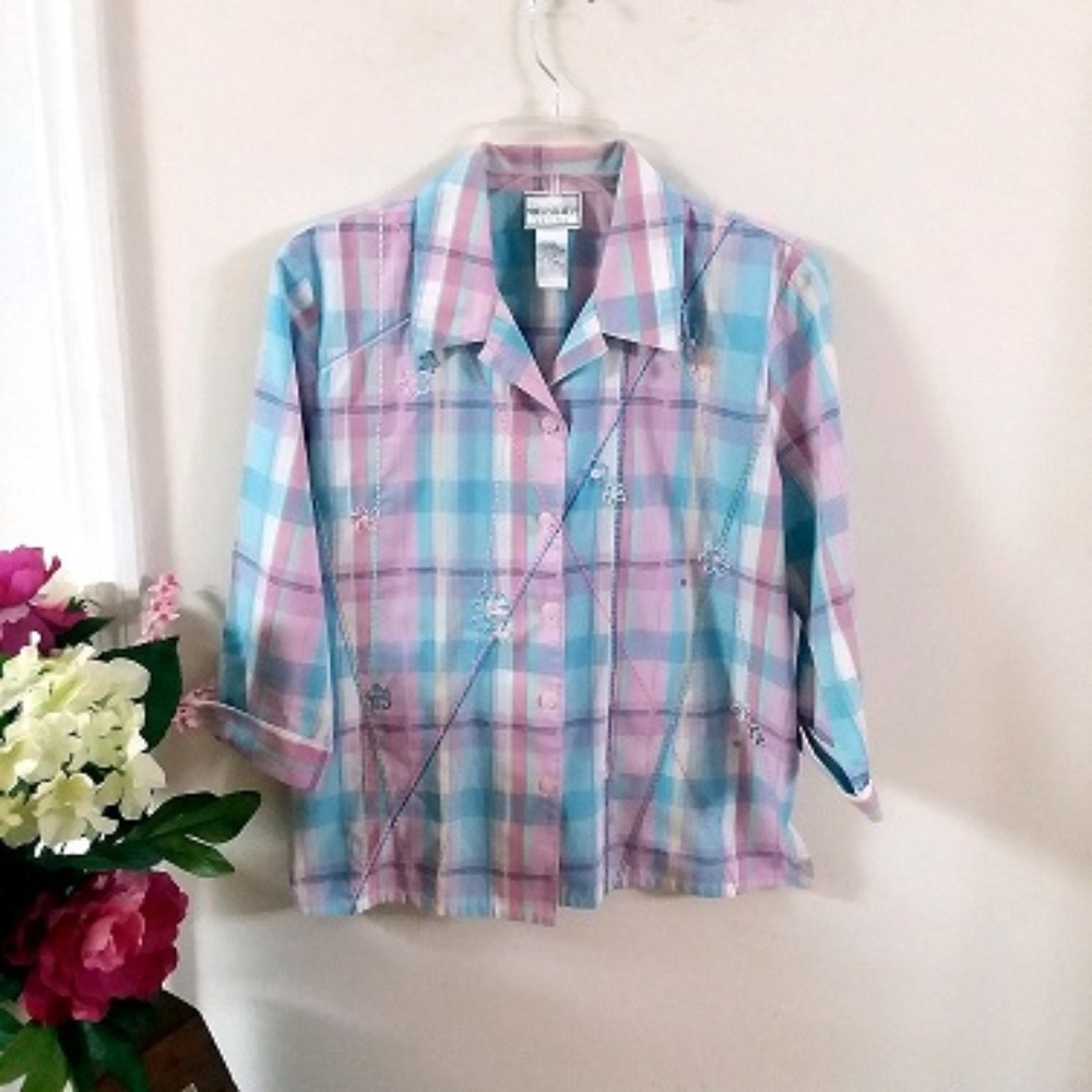 Napa Valley Embroidered Women's Blouse